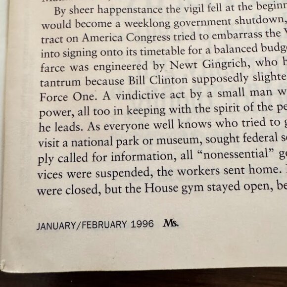 Vintage MS Magazine Set of 6 Women, Feminism 1996 - Picture 2 of 9